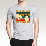 Best Cat Dad Ever Summer Men's T Shirt